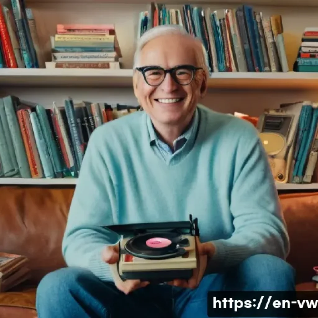 소비자 심리와 행동경제학의 연결고리 - A cozy, nostalgic scene featuring a middle-aged person smiling warmly as they hold a vintage toy or ...